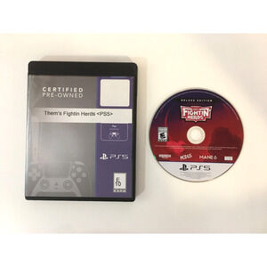 Them's Fightin' Herds [Deluxe Edition] PS5 (PlayStation, 2022) Game Disc Only